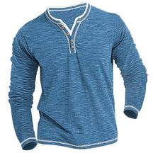 Ruwa Henley | Retro stijlshirt