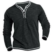 Ruwa Henley | Retro stijlshirt