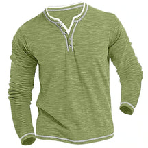 Ruwa Henley | Retro stijlshirt
