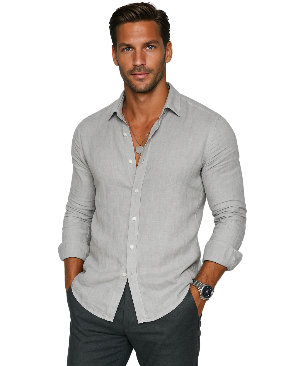 Liam | Casual Heren Overhemd