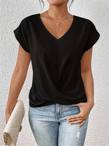 Cleo T-Shirt | Sweetheart Halslijn Comfort