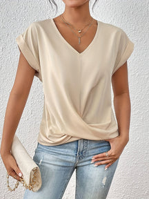 Cleo T-Shirt | Sweetheart Halslijn Comfort