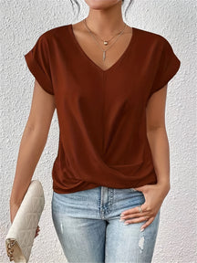 Cleo T-Shirt | Sweetheart Halslijn Comfort