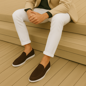 Dorian | Elegante Suède Loafers