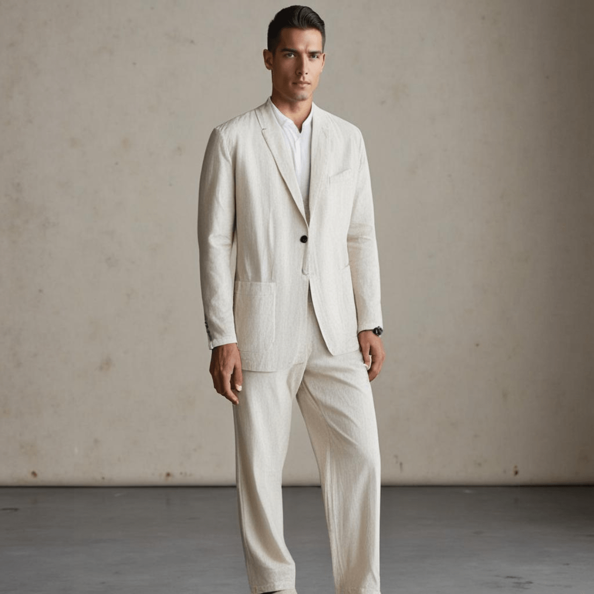 Milan | Elegant Linnen Herenpak