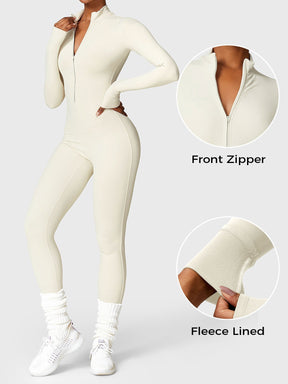 Yara |  Winter fleece Jumpsuit