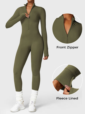Yara |  Winter fleece Jumpsuit