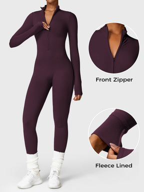 Yara |  Winter fleece Jumpsuit
